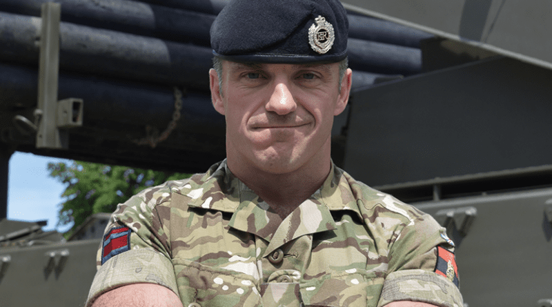 Corps Sergeant Major Marc Elliott Royal Engineers